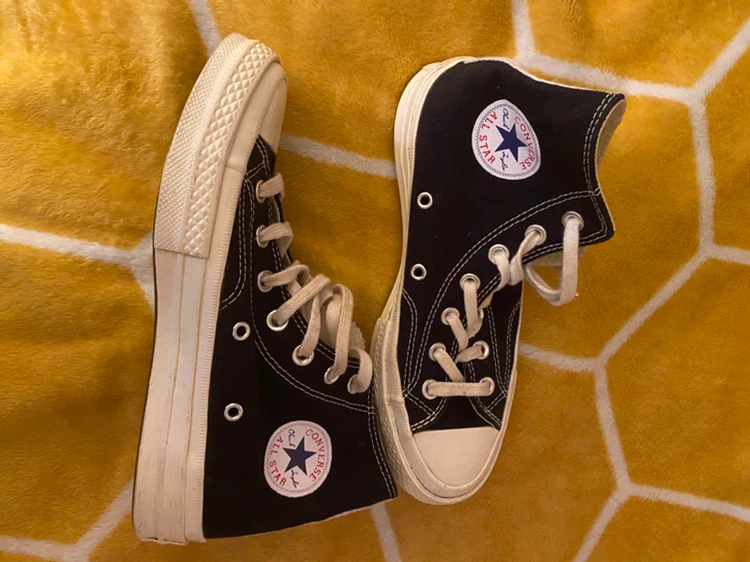 Converse black high tops - photo 3