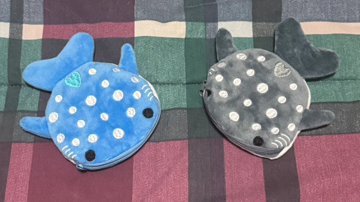 Whale Shark Coin Purses