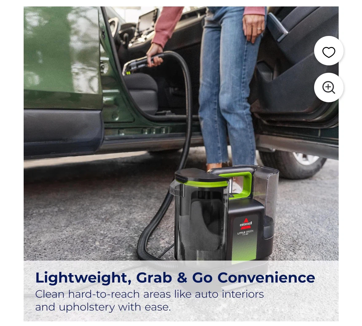 Bissell: Portable Carpet Cleaner - photo 2