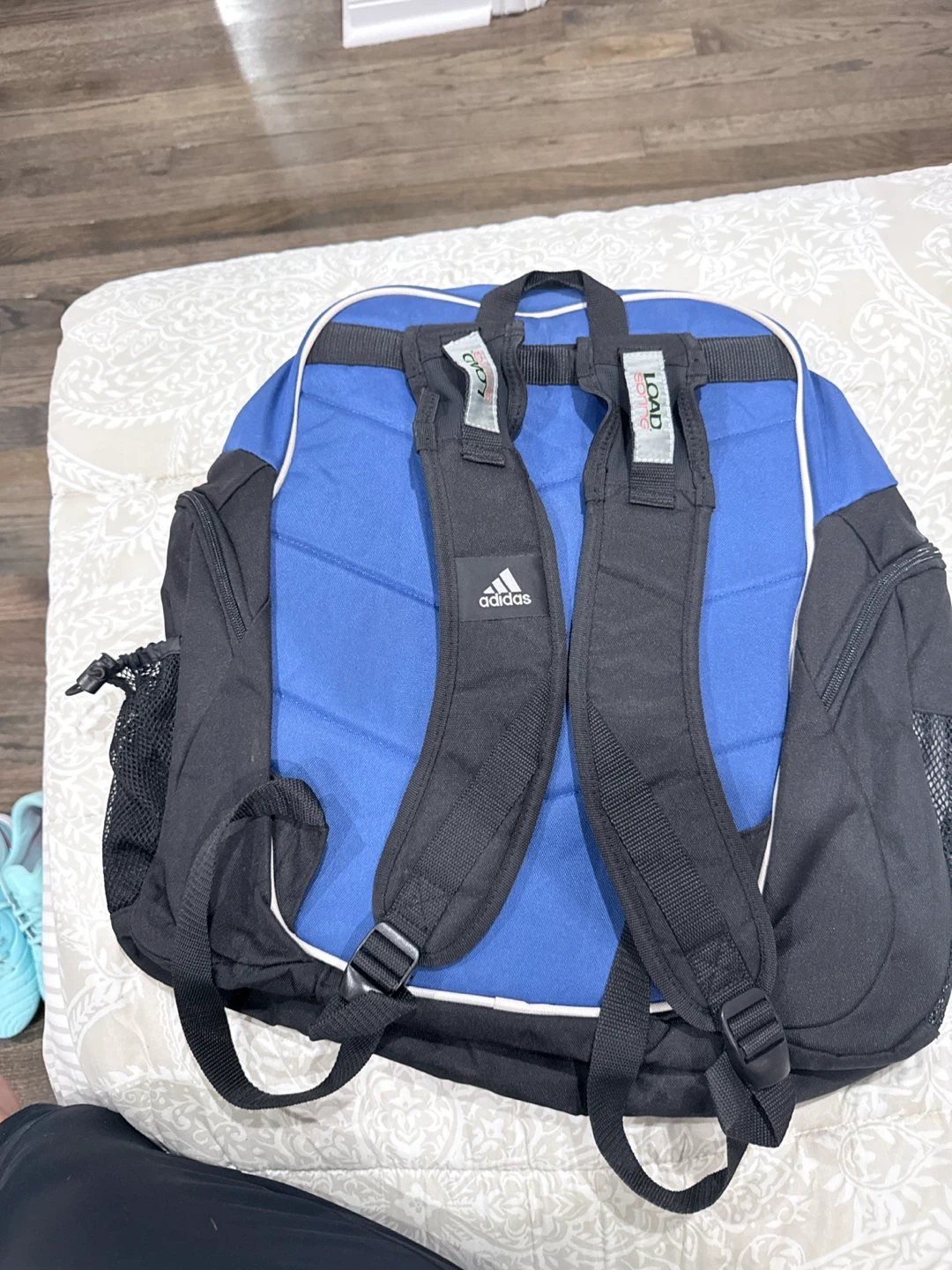 Adidas Backpack - Blue/Black with Mancini #21 Personalization - photo 2
