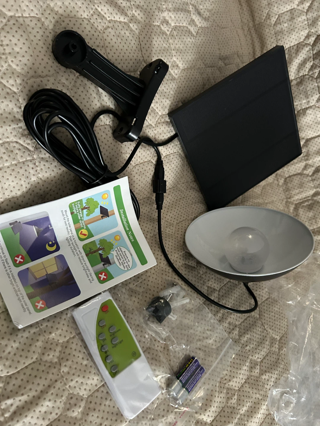 New-Intelamp Solar Pendant Light - photo 2