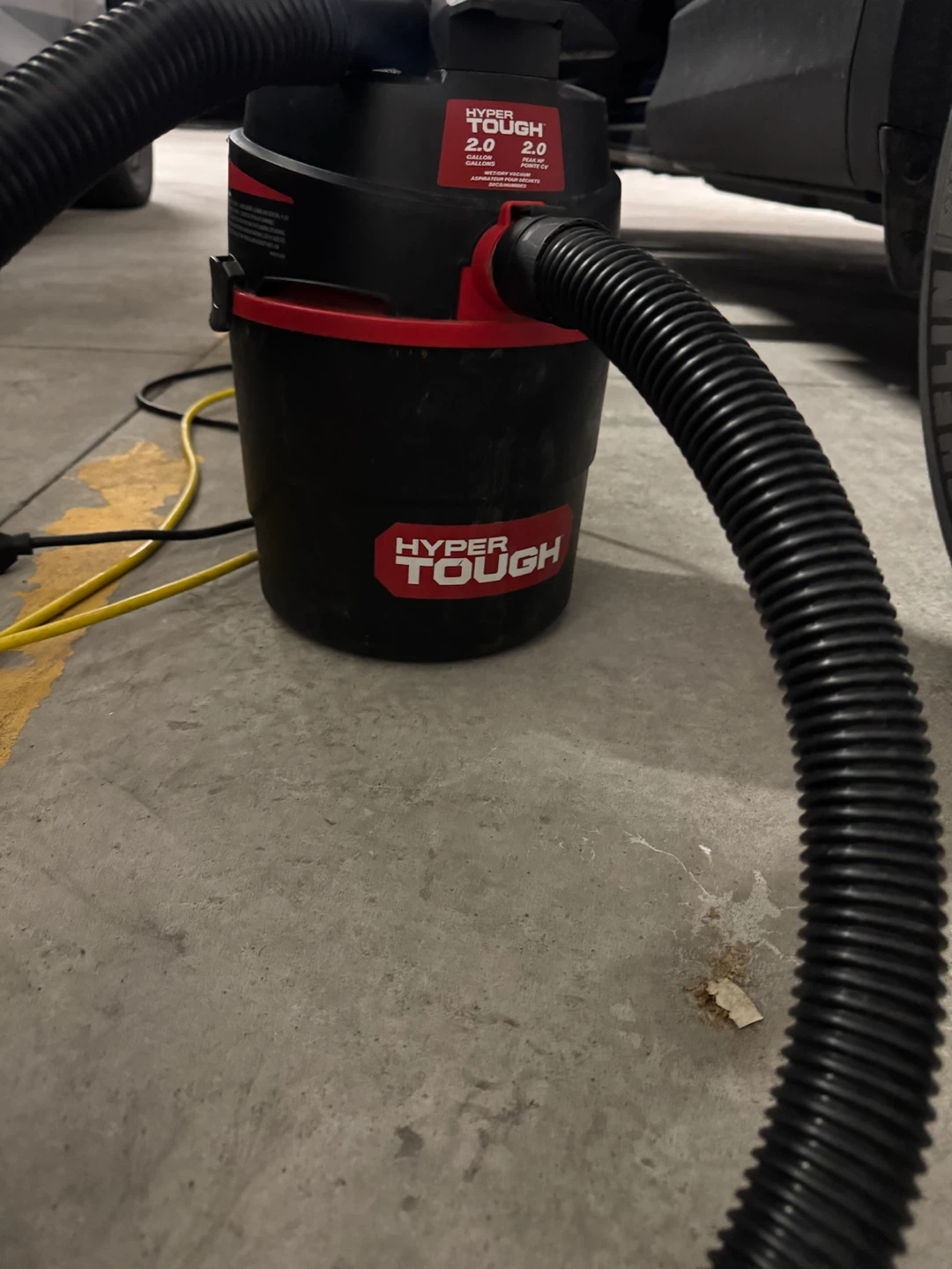 Hyper Tough 2 Gallon Wet/Dry Vacuum