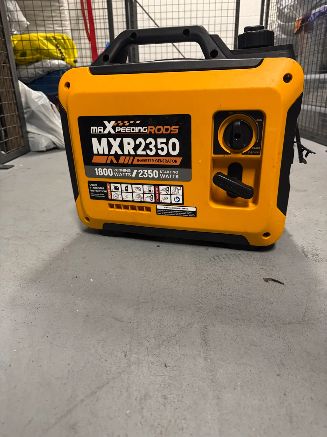 MAXPEEDINGRODS MXR2350 Inverter Generator - photo 2