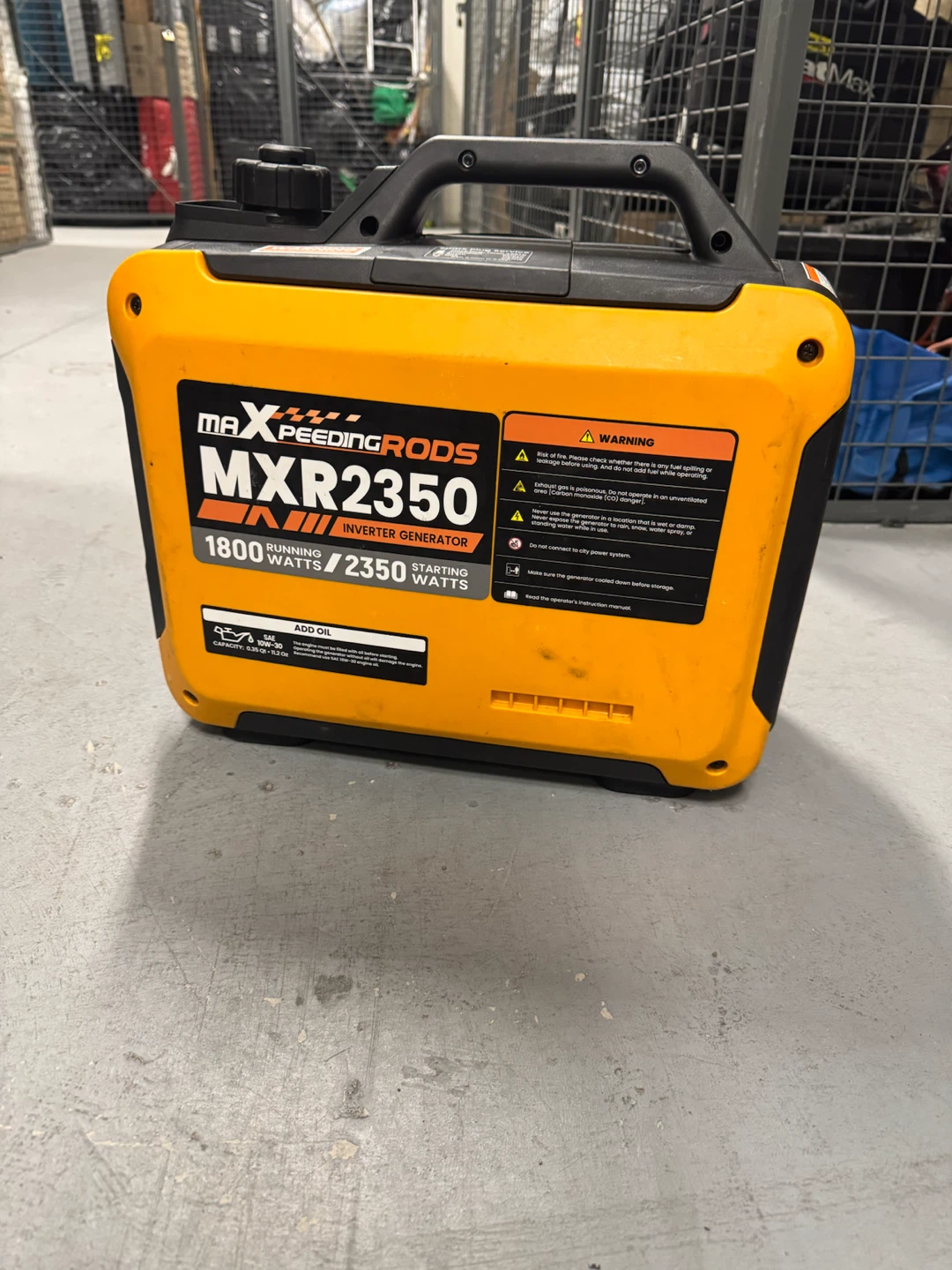 MAXPEEDINGRODS MXR2350 Inverter Generator - photo 4