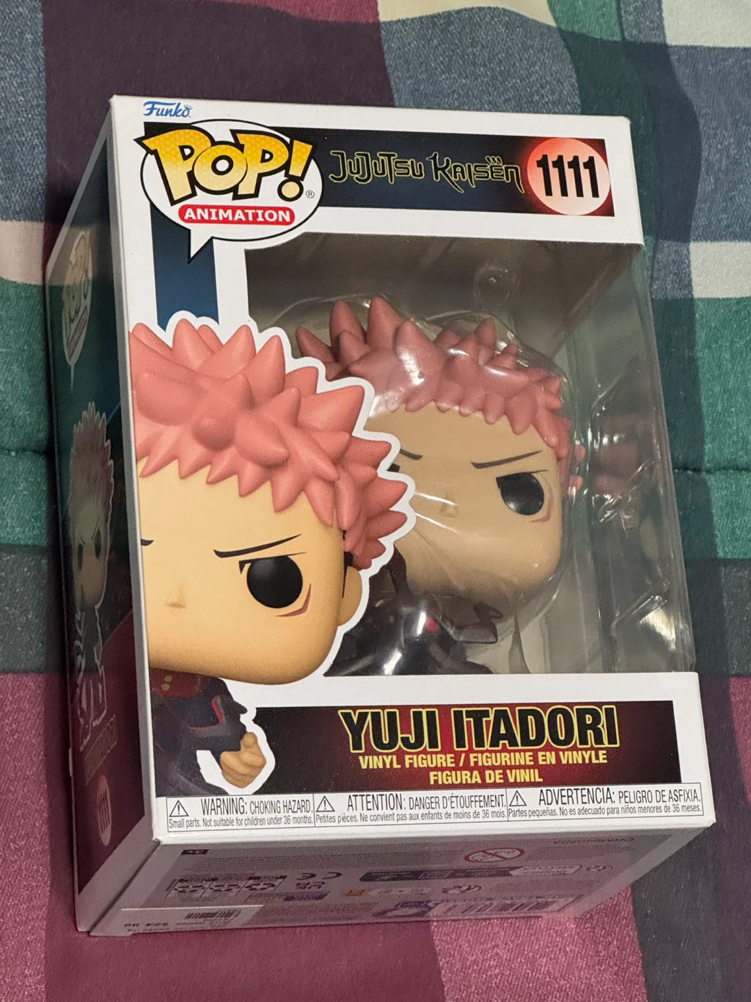 Funko Pop Jujutsu Kaisen Yuji Itadori 1111