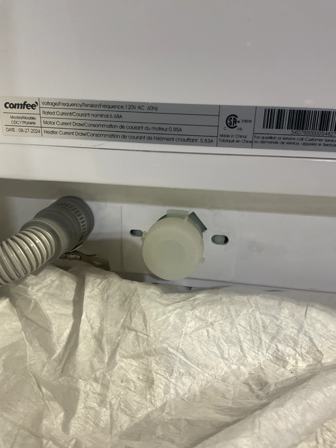 Comfee Countertop Dishwasher CDC17P0AWW White - photo 2