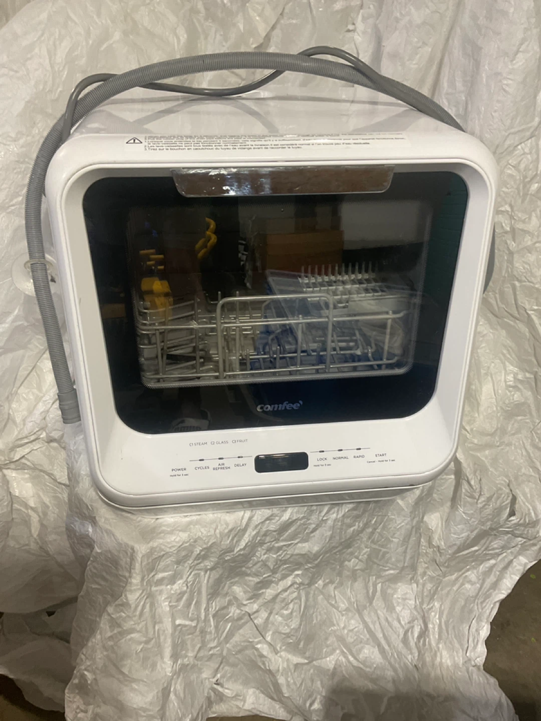 Comfee Countertop Dishwasher CDC17P0AWW White