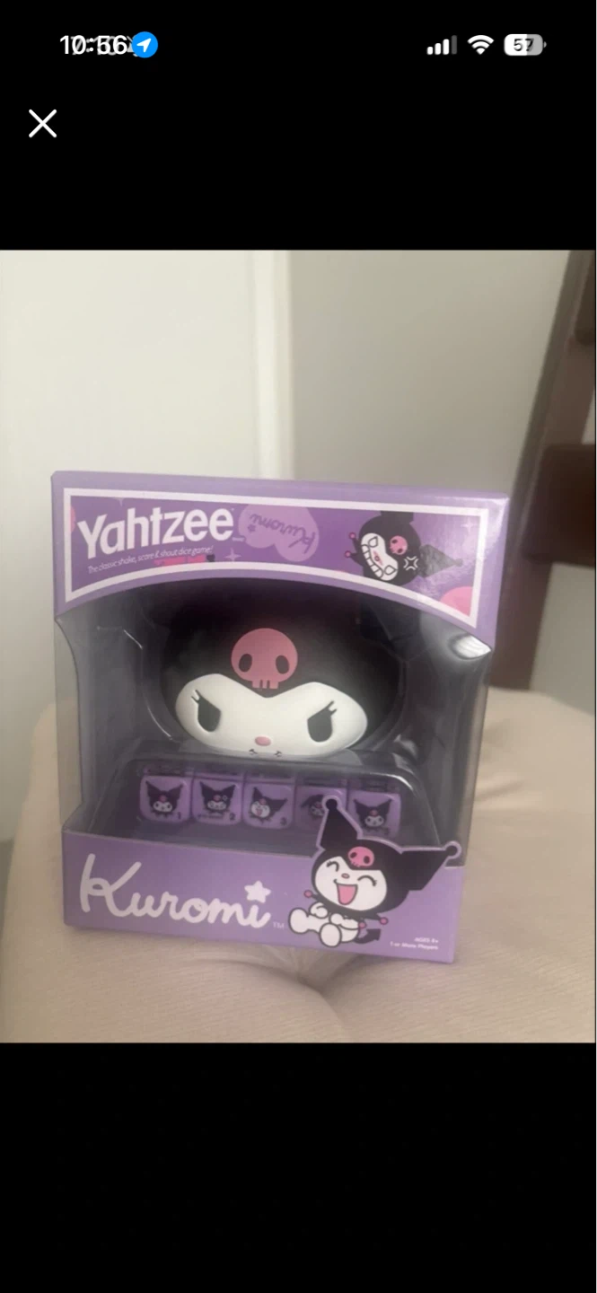 Yahtzee Kuromi Dice Game