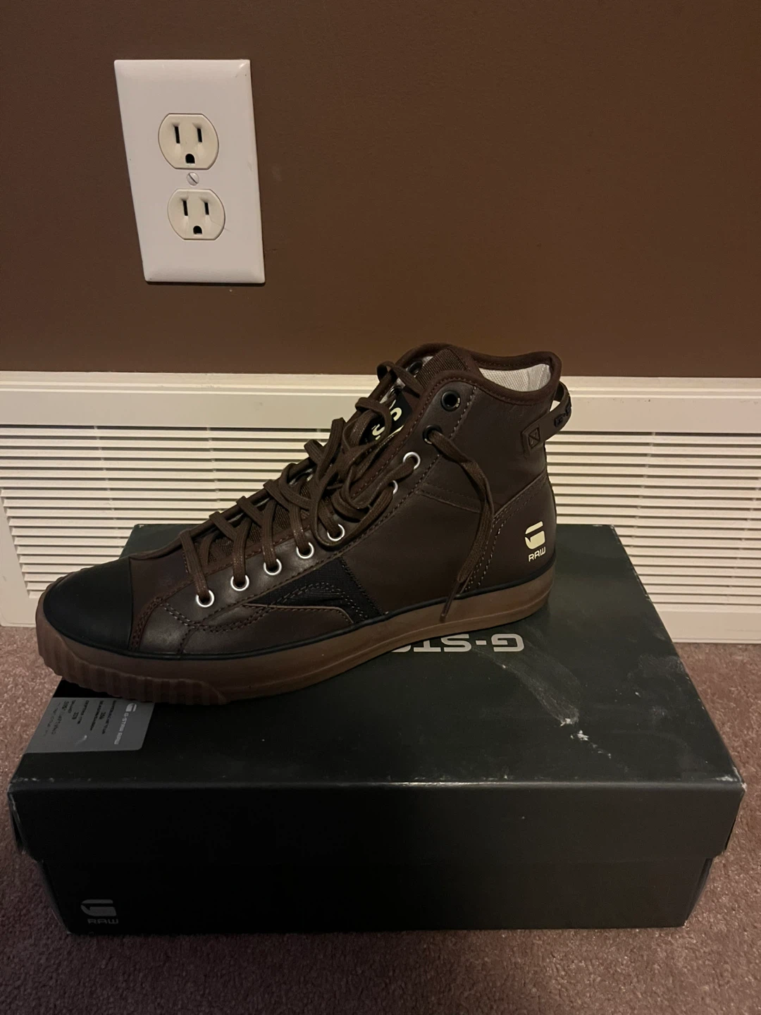 G-STAR RAW Scuba FW15 Campus sneakers brown size 41 - photo 2