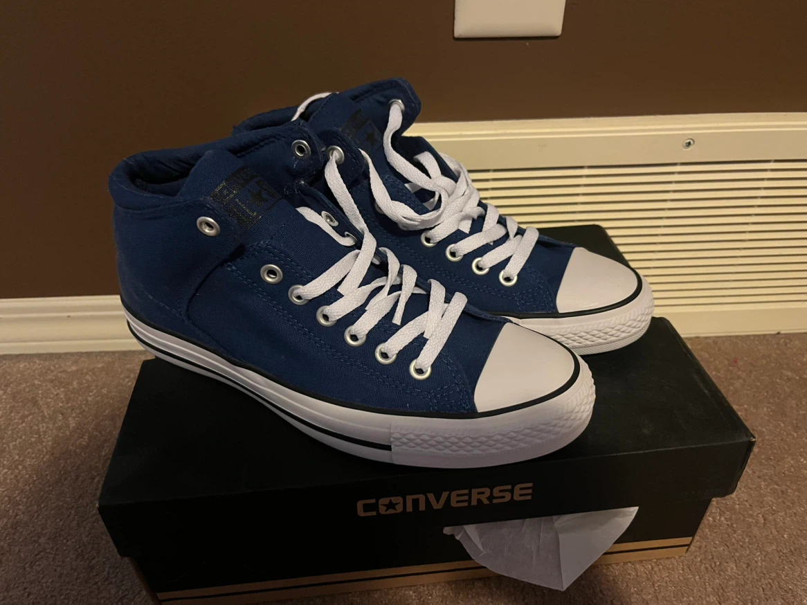 Converse Roadtrip Blue High Street Hi Shoes Size 8.5 - photo 2
