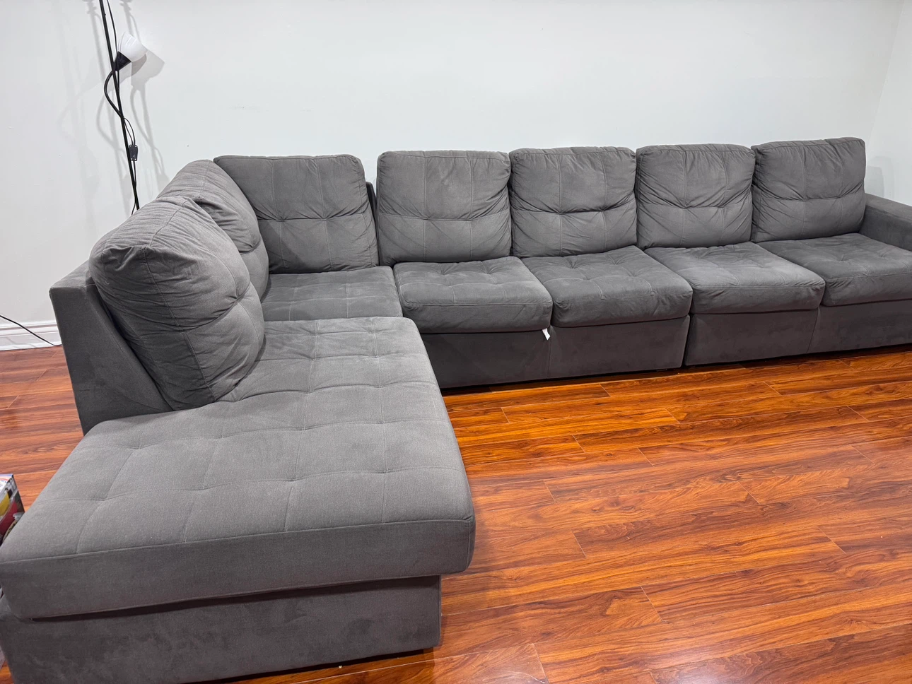 Grey Sectional Sofa - photo 4
