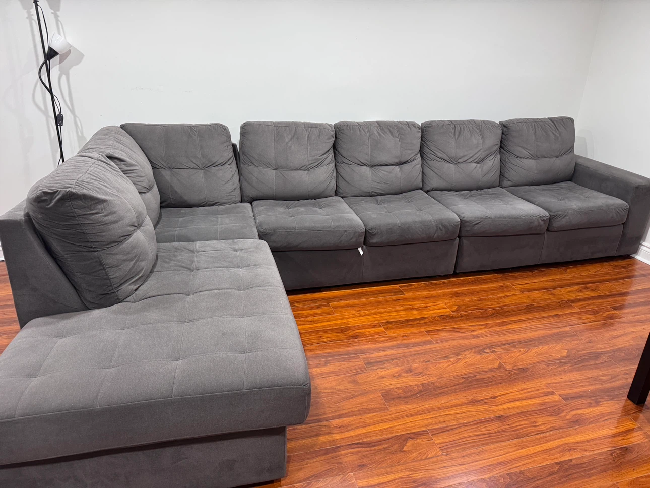 Grey Sectional Sofa - photo 5