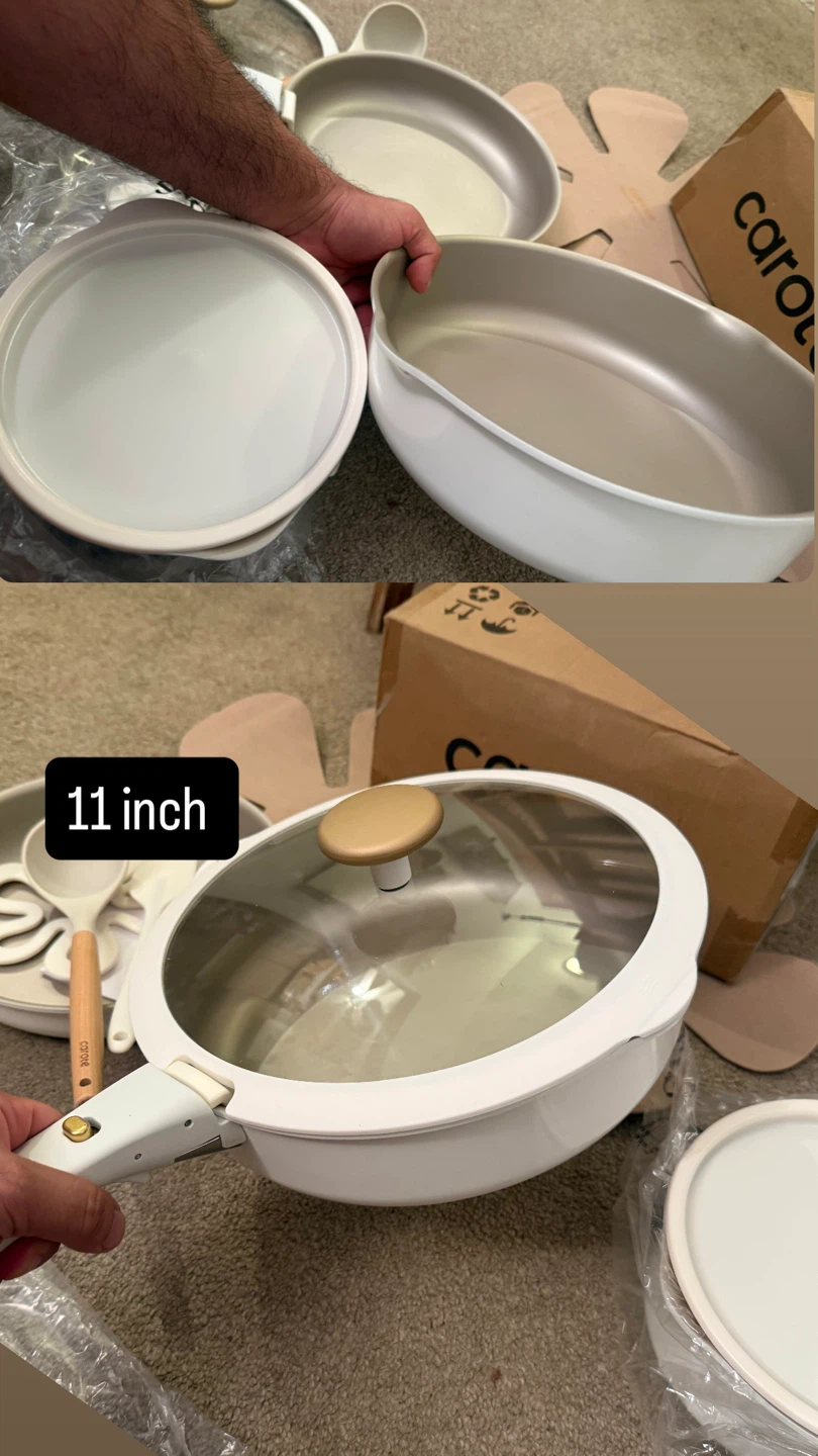 Carote Nonstick Cookware Set with Lids - photo 3