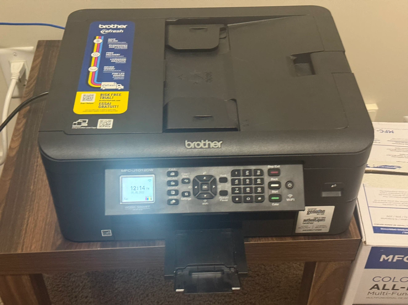 Brother MFC-J1012DW Color Inkjet All-In-One Printer - photo 2