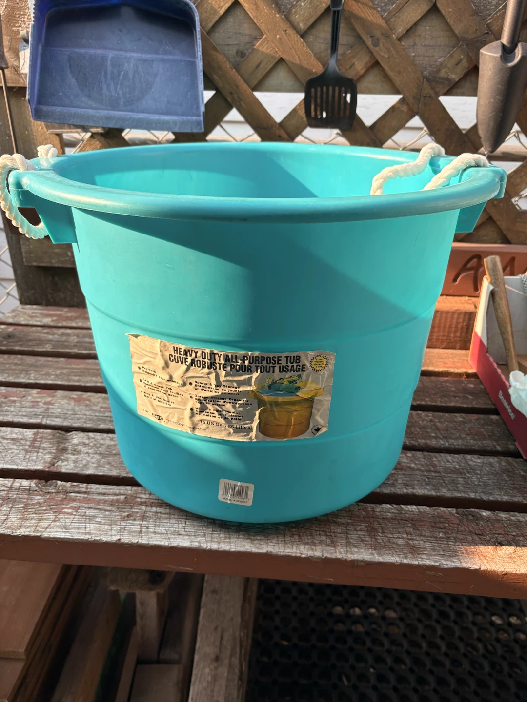 GSC 55L Heavy Duty All-Purpose Tub in Blue - photo 2
