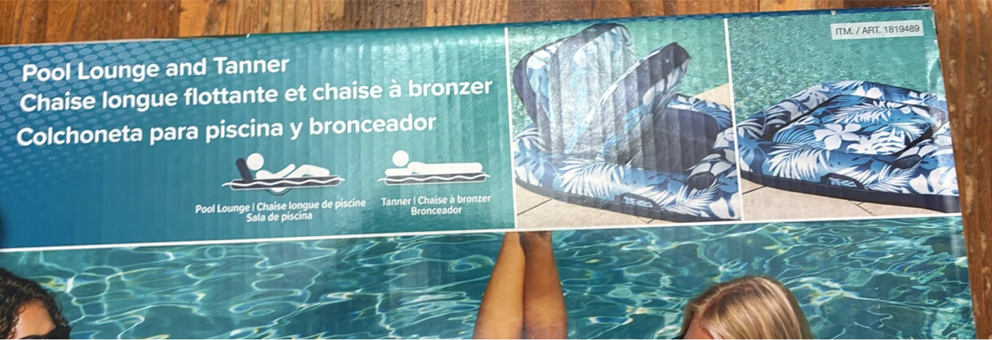 New Aqua Pool Lounge and Tanner 2 Pack - photo 3