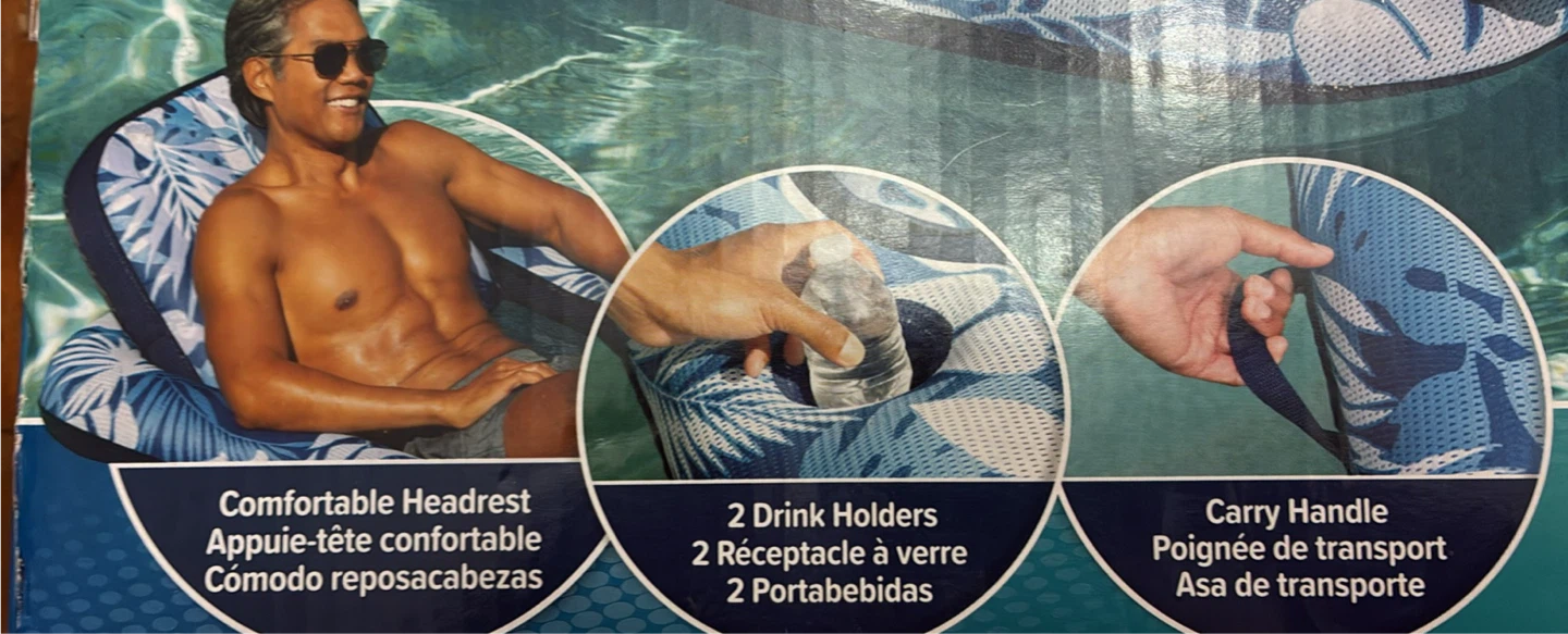 New Aqua Pool Lounge and Tanner 2 Pack - photo 4