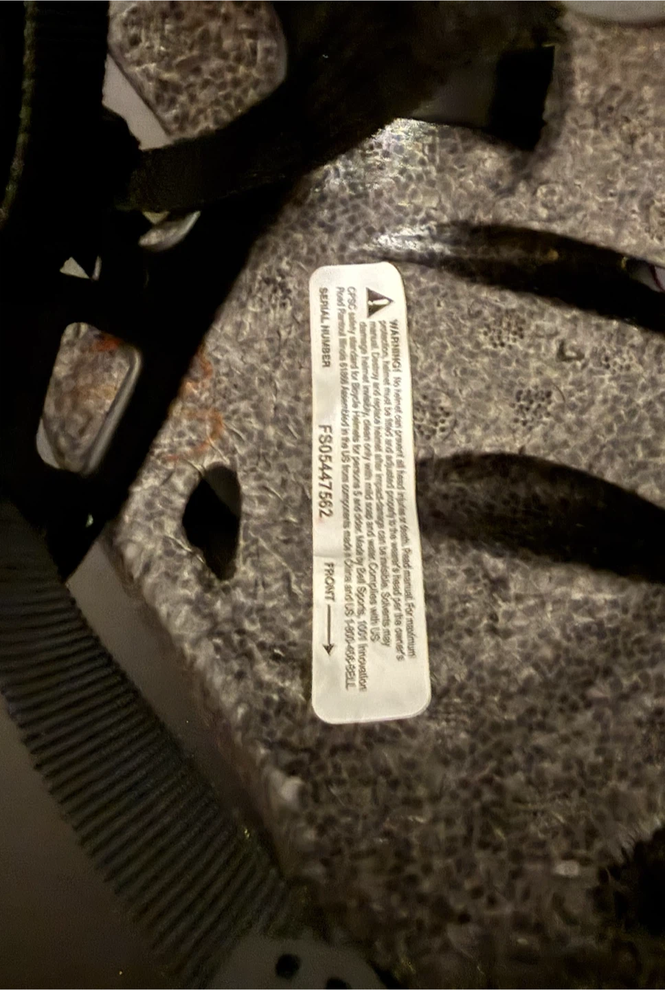 Bell purple bicycle helmet - photo 2