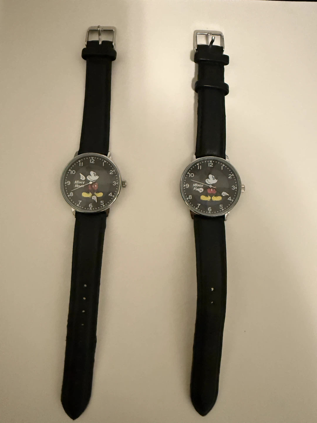 Disney Mickey Mouse Wrist Watch Set of 2