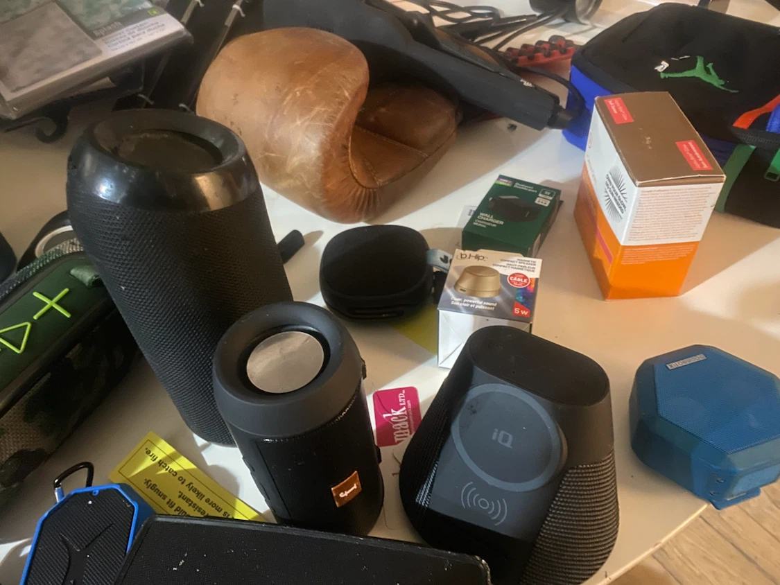 Various Portable Bluetooth Speakers