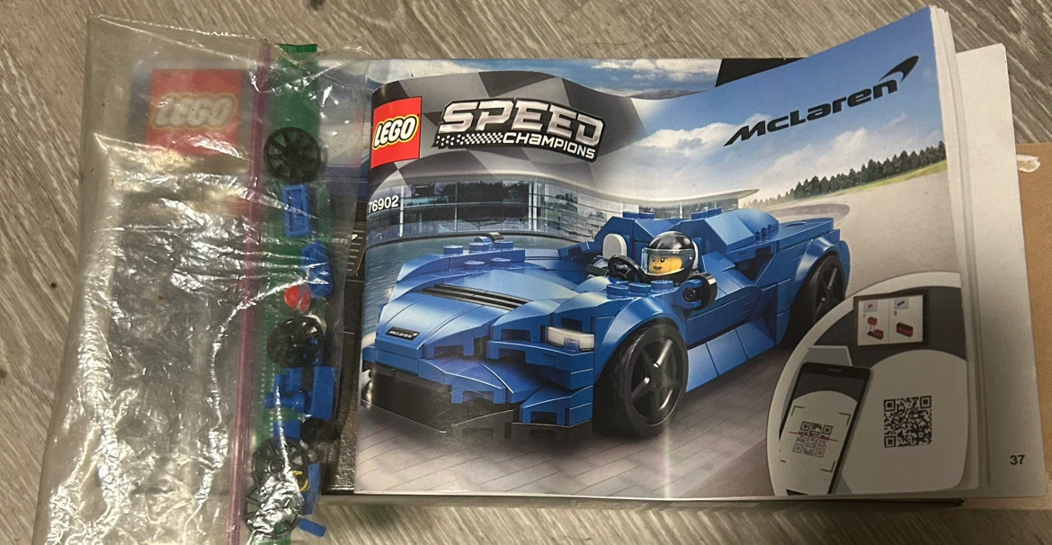 LEGO Speed Champions McLaren Elva 76902 Building Set - photo 3