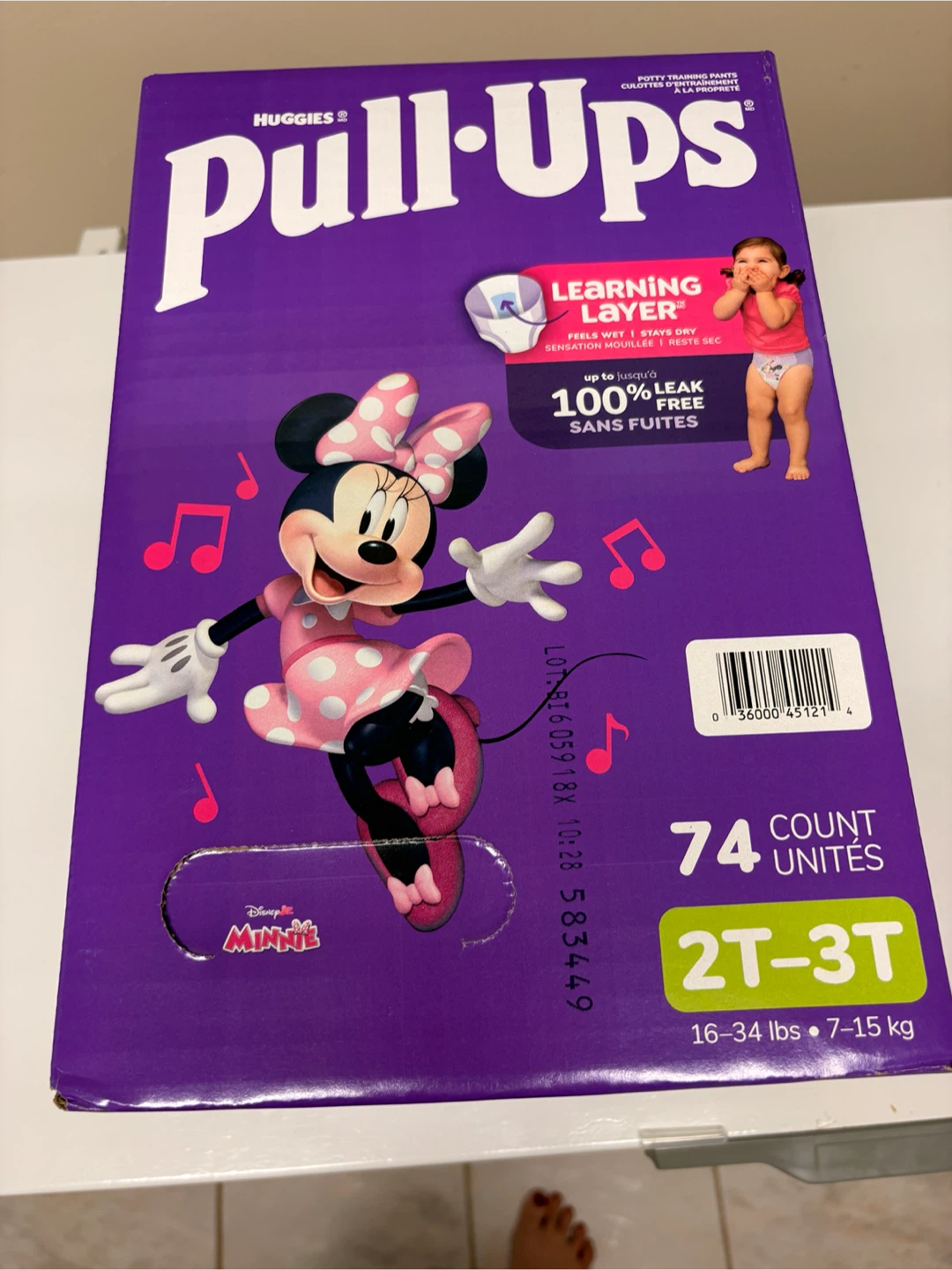 Huggies Pull-Ups Girls 2T-3T (74 Count) - $25