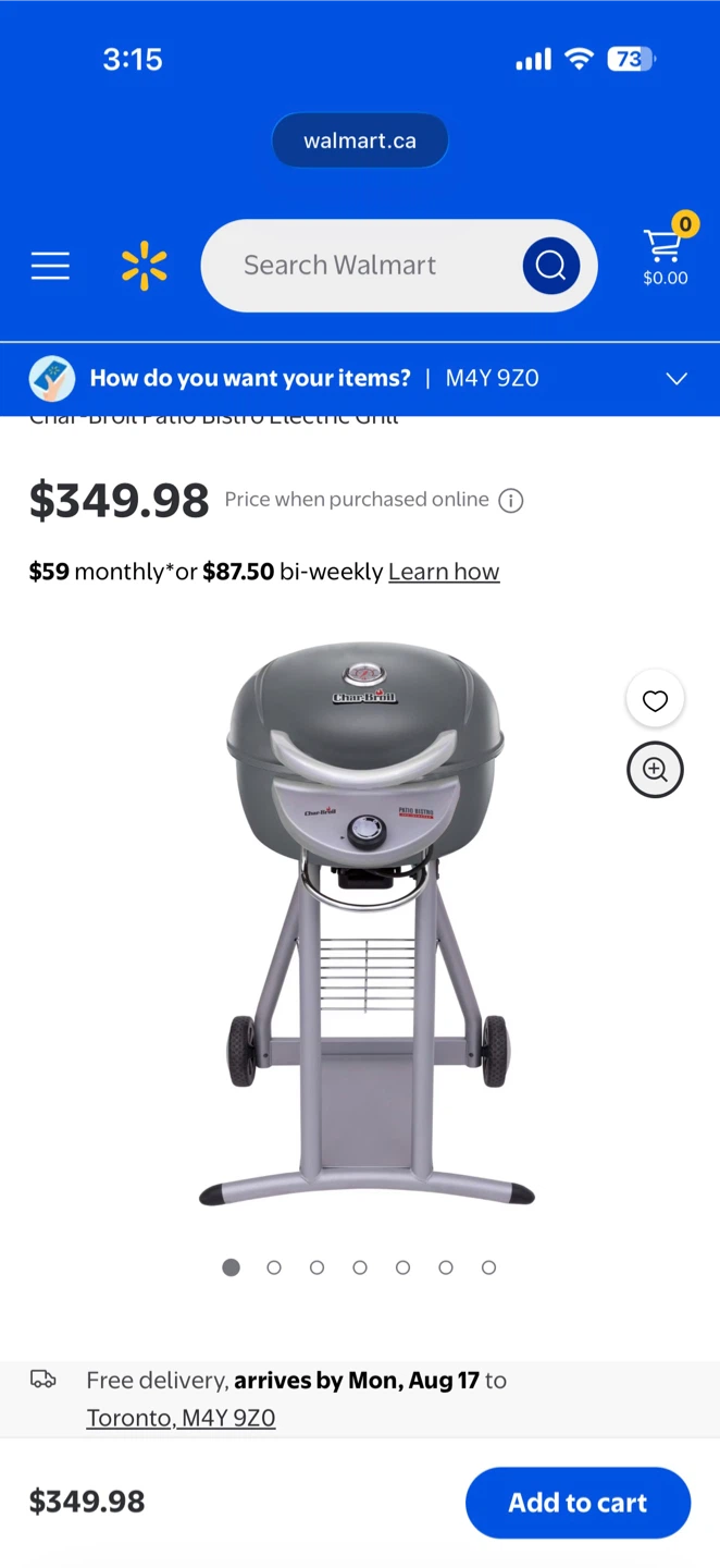 Char-Broil Patio Bistro Electric Grill