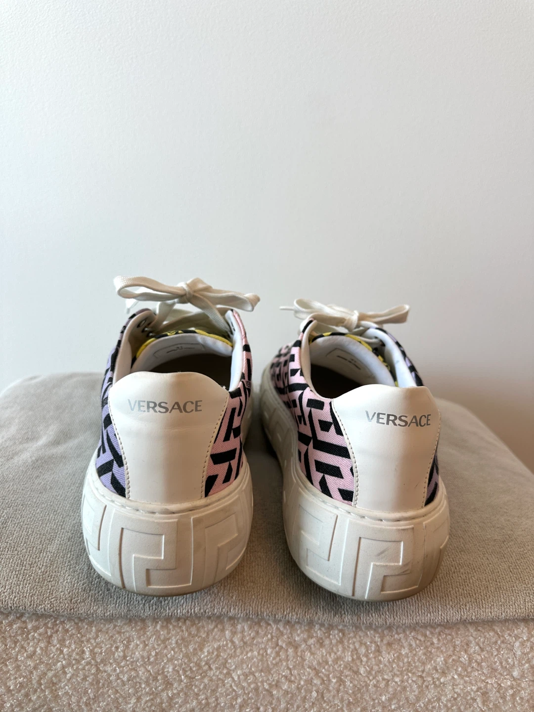 Versace La Greca Coated Canvas Sneakers-Size 41(28cm) - photo 3