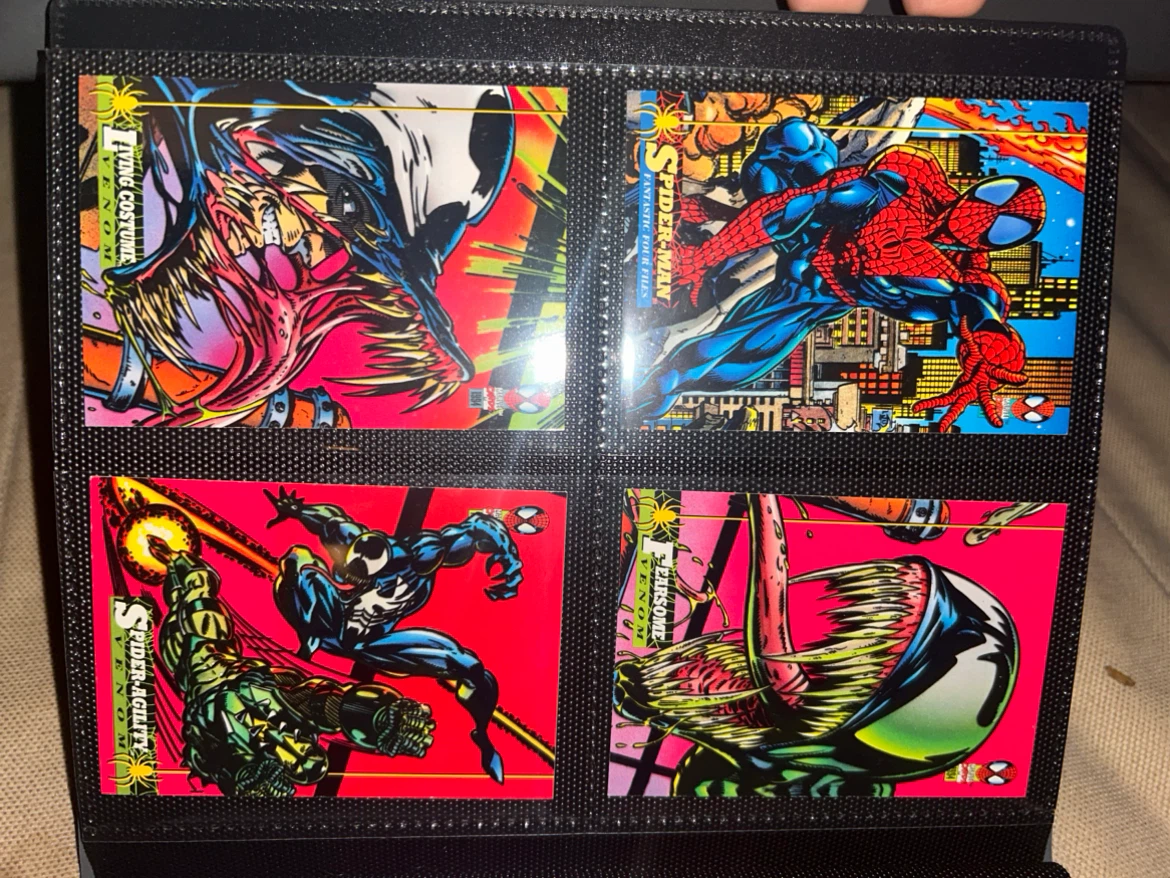 Spider-Man and Batman Binder Lot Cards - photo 4