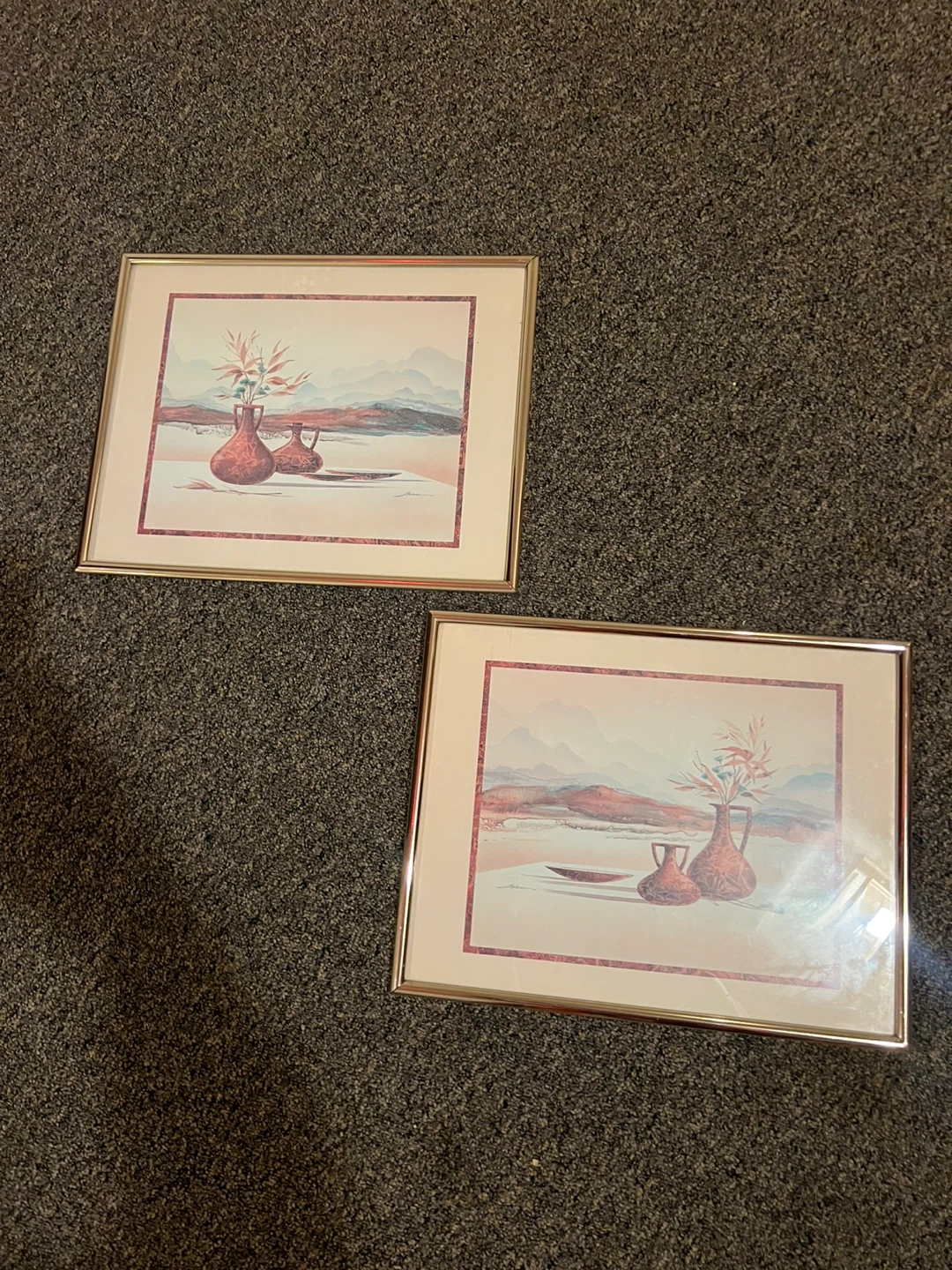 Pair of Framed Landscape Prints