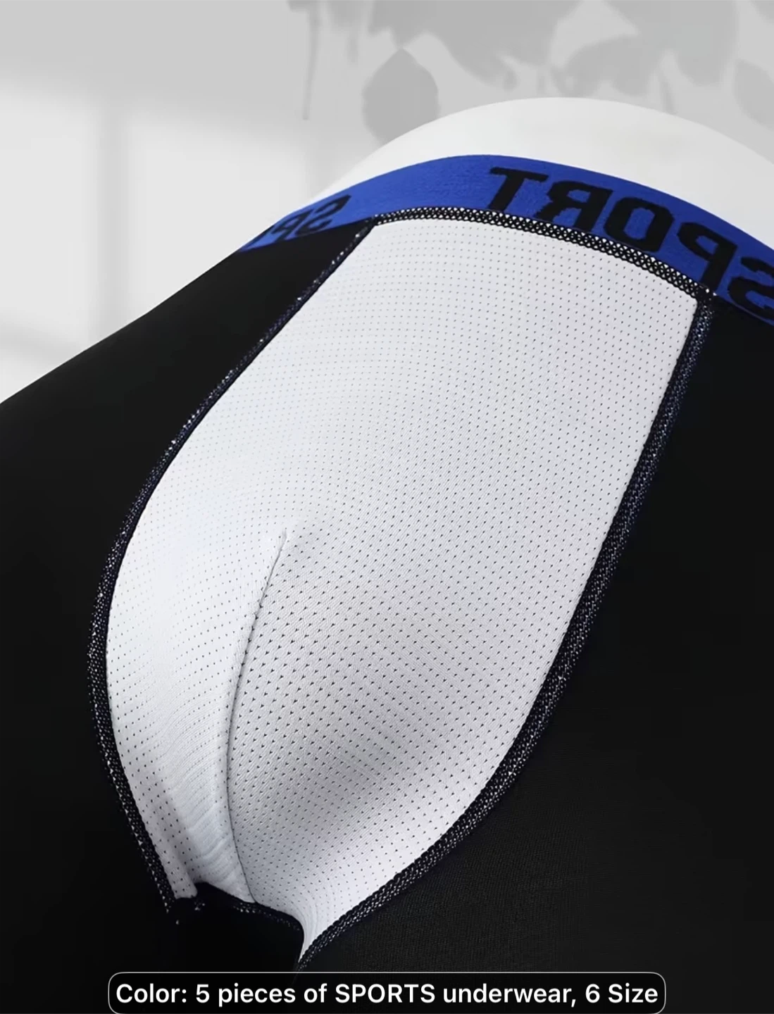5pcs SPORT Athletic Style Men&Apos;S Long Underwear, - photo 3
