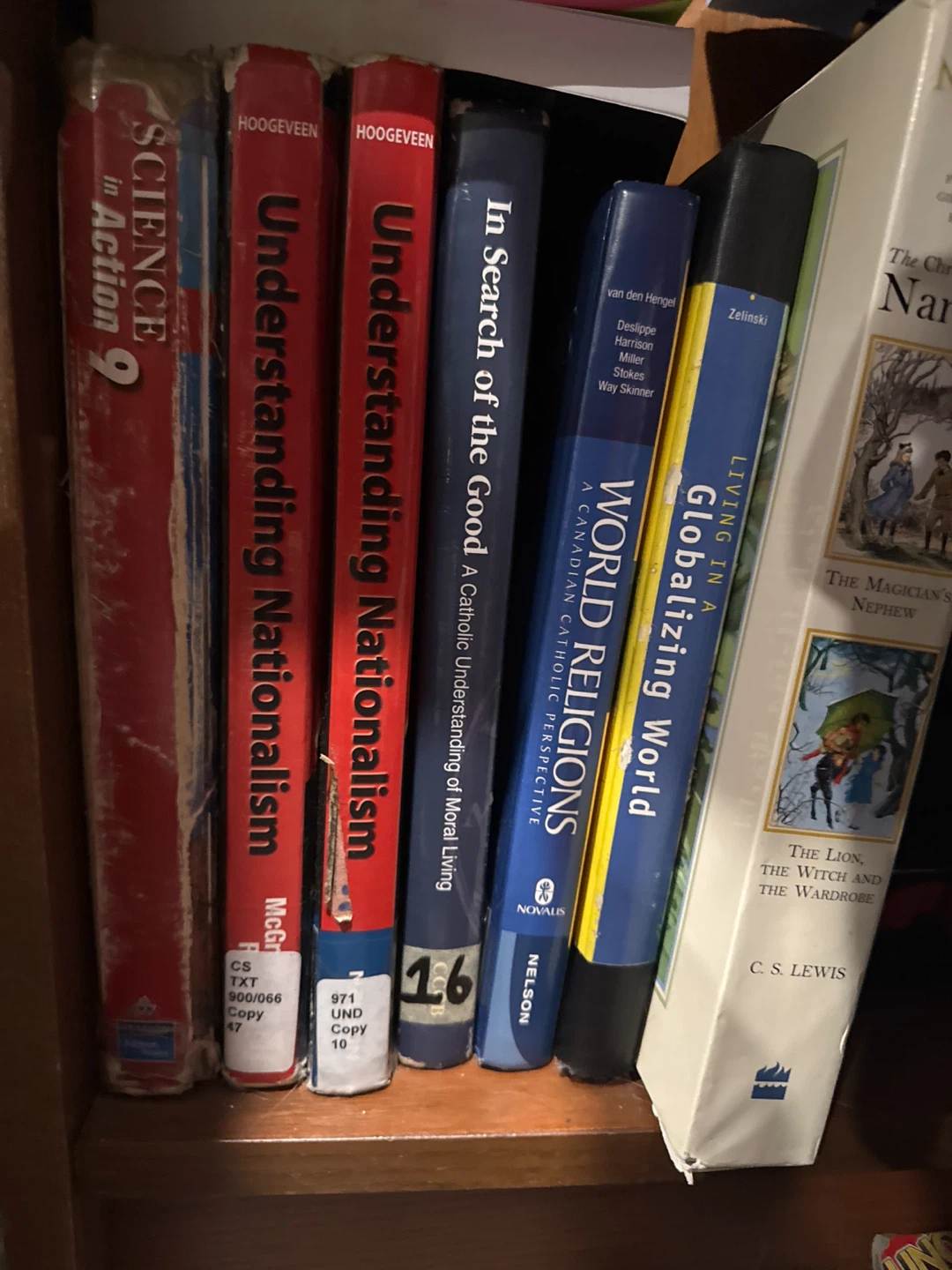 JUNIOR HIGH AND HIGH SCHOOL BOOKS!