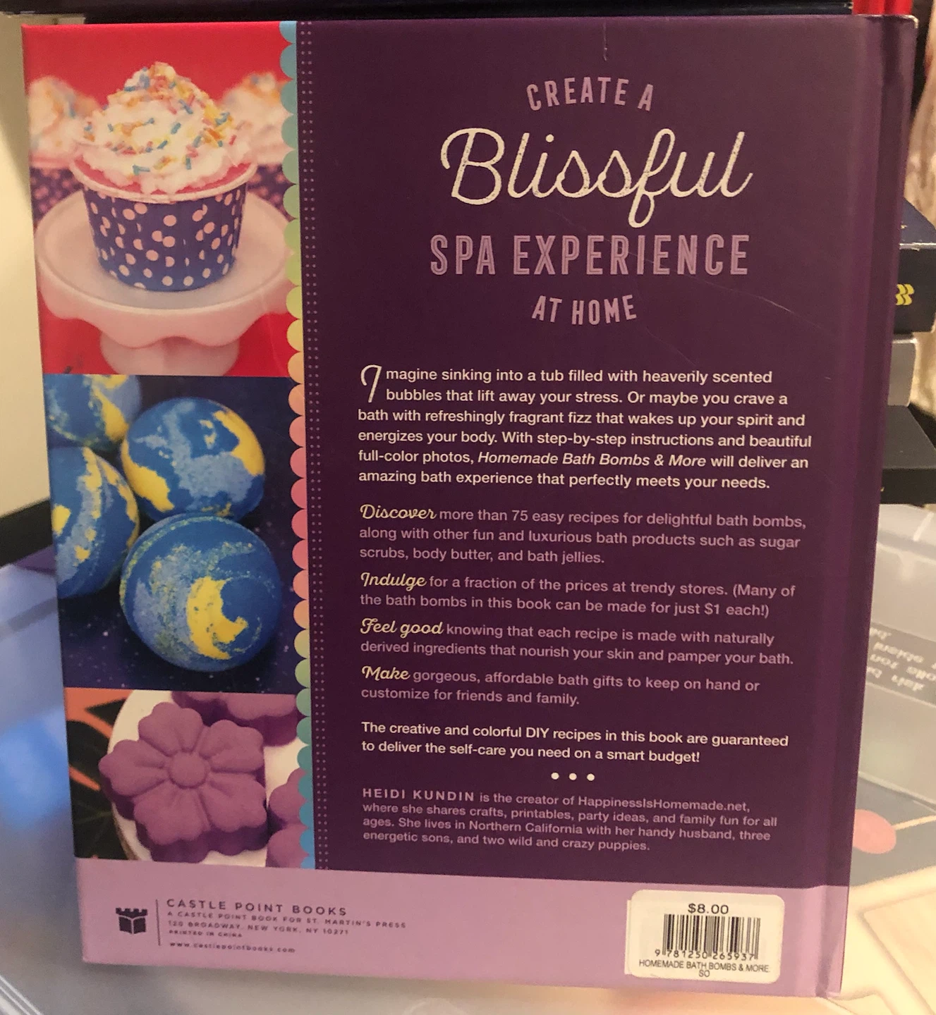Homemade Bath Bombs & More book by Heidi Kundin - photo 2