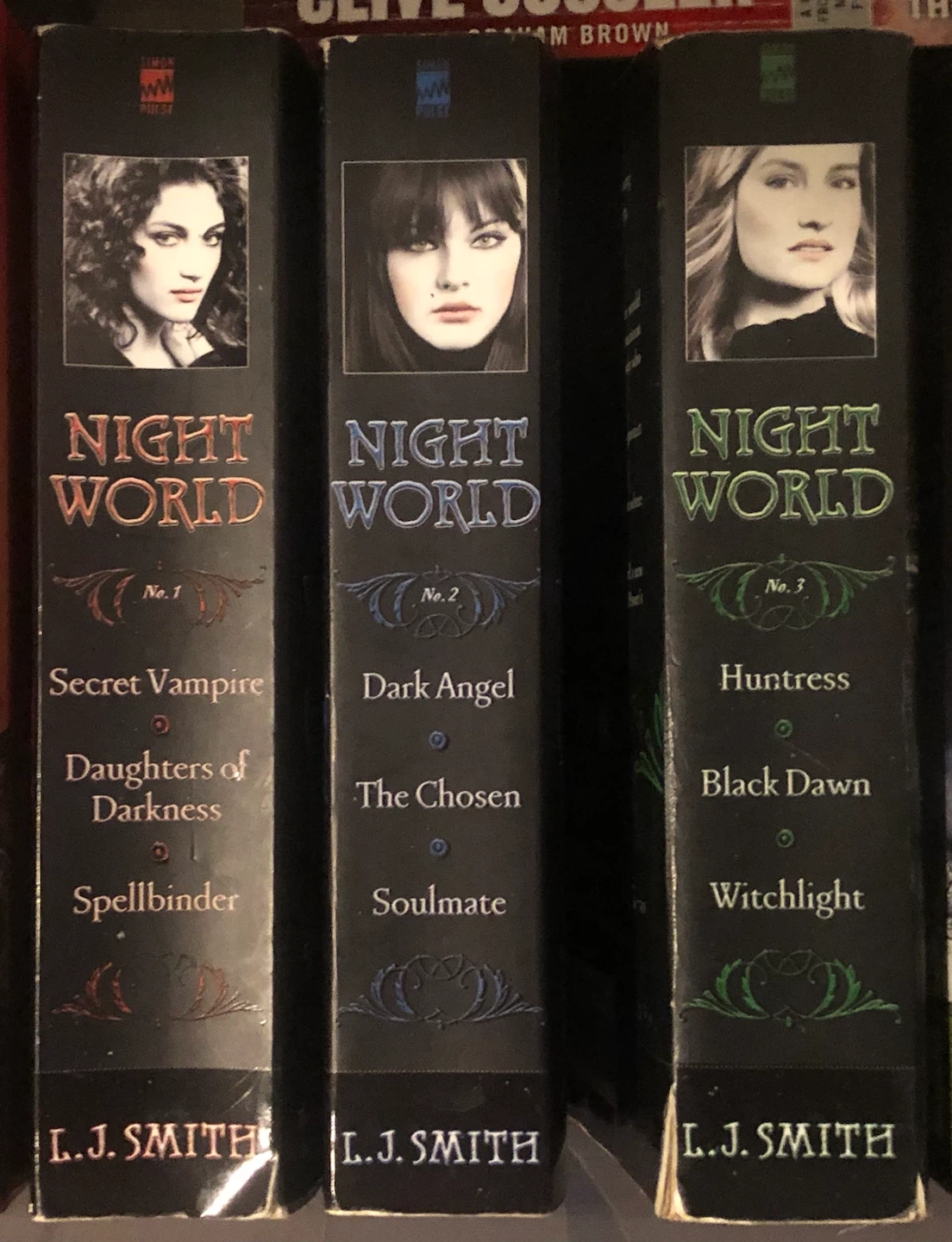 Night World series by L.J. Smith 3-book SET