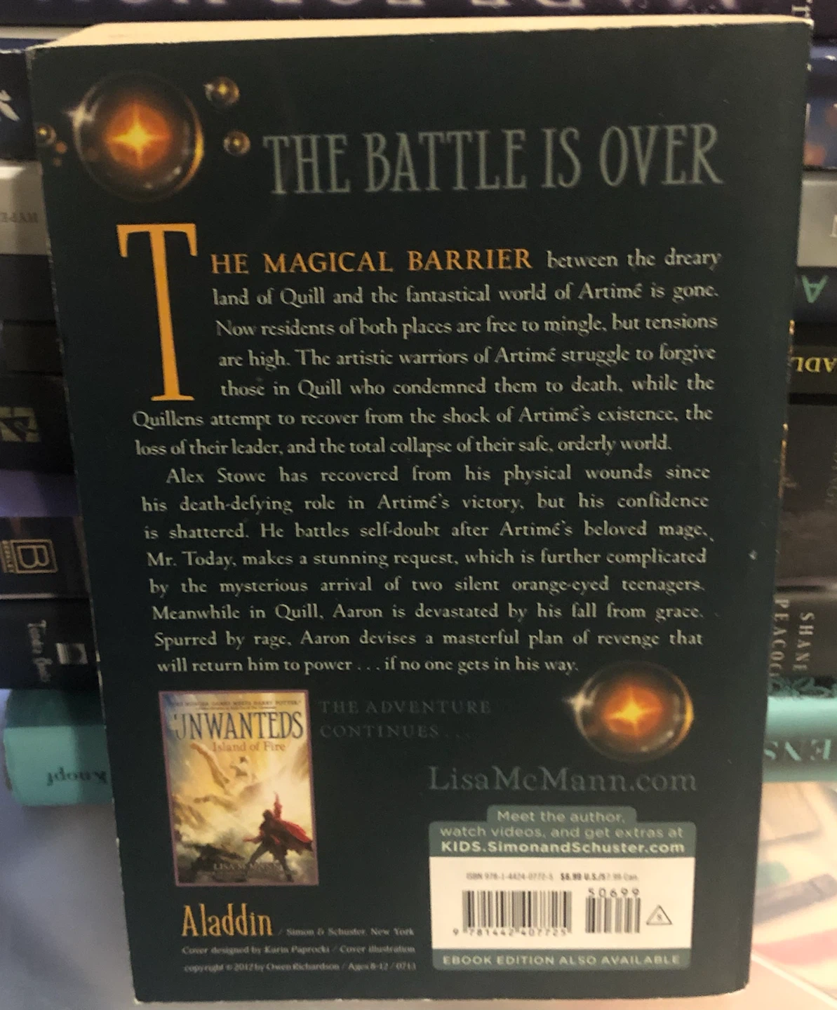 The Unwanteds: Island of Silence by Lisa McMann - photo 2