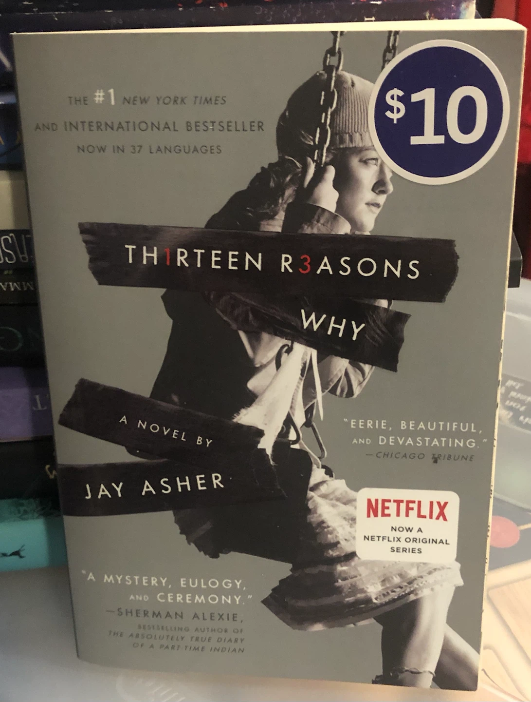 Thirteen Reasons Why by Jay Asher paperback book