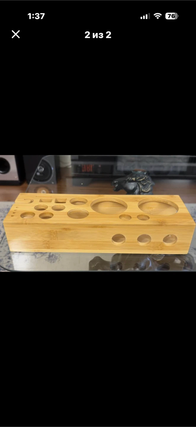 NEW Wooden Desk Organizer Holder - photo 2