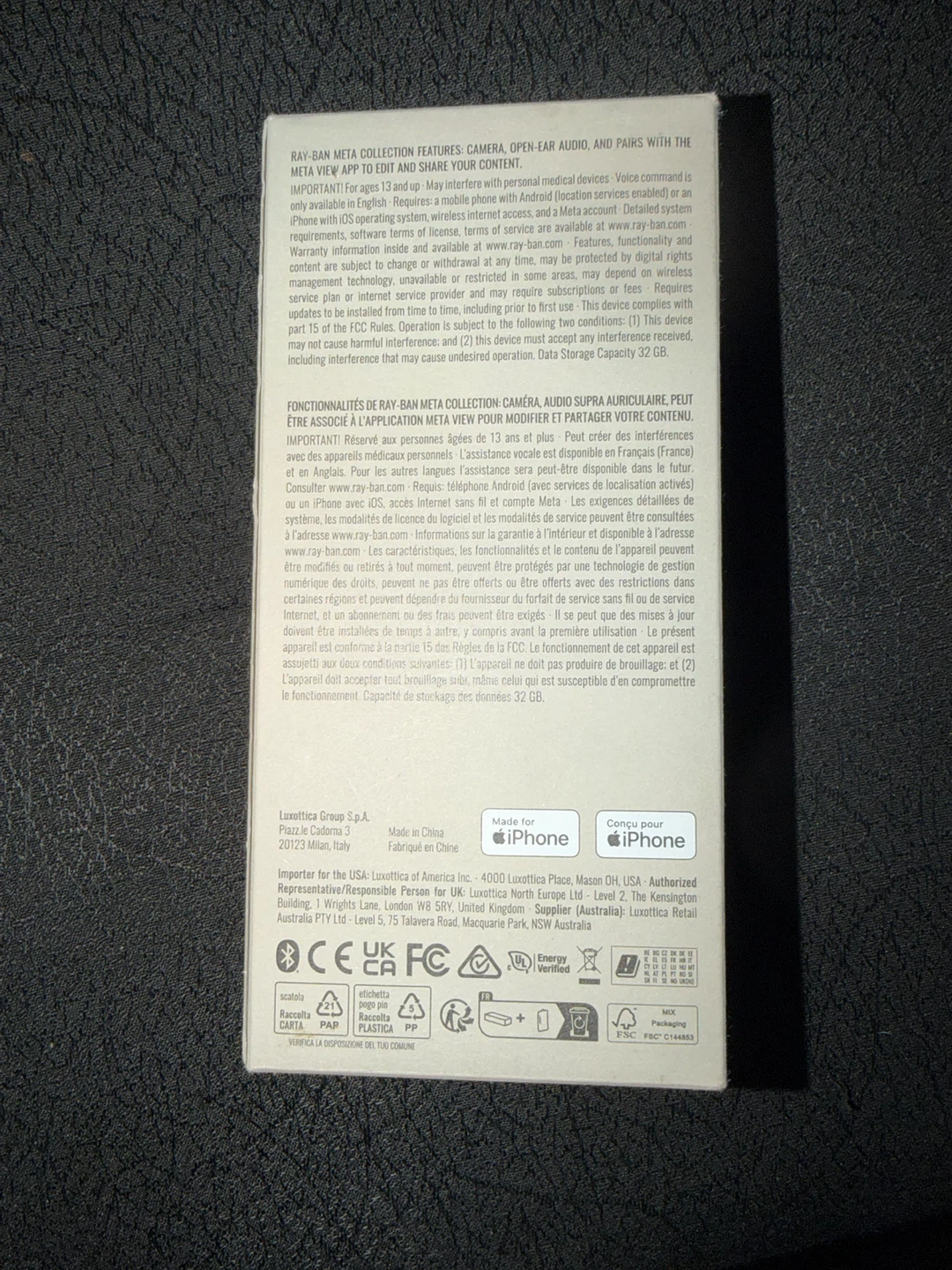 Ray-Ban Meta Skyler Smart Glasses Gray - photo 4