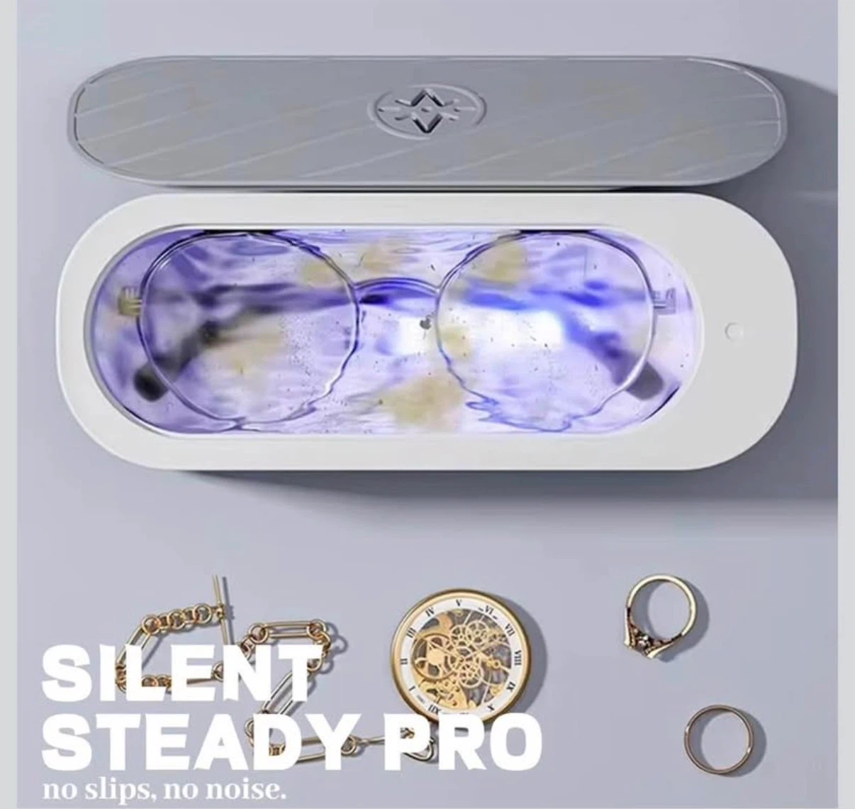 Brand New Portable Ultrasonic Cleaner for Glasses and Jewelry