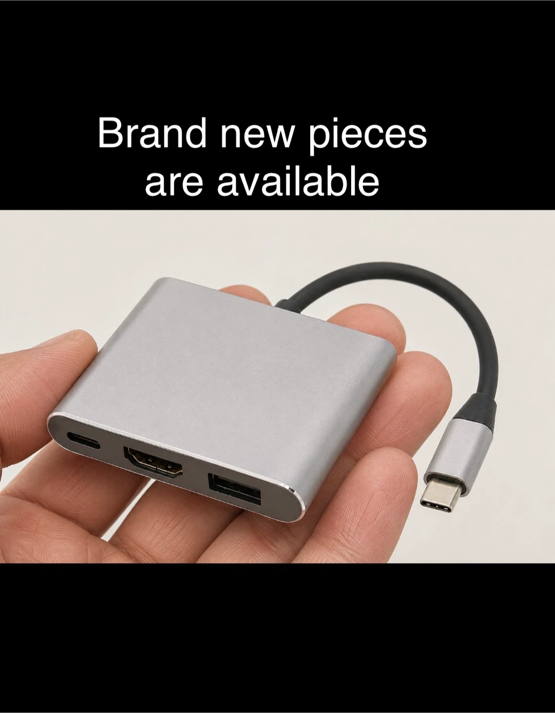 USB-C Hub Adapter for MacBook, iPad, Samsung and more - photo 2