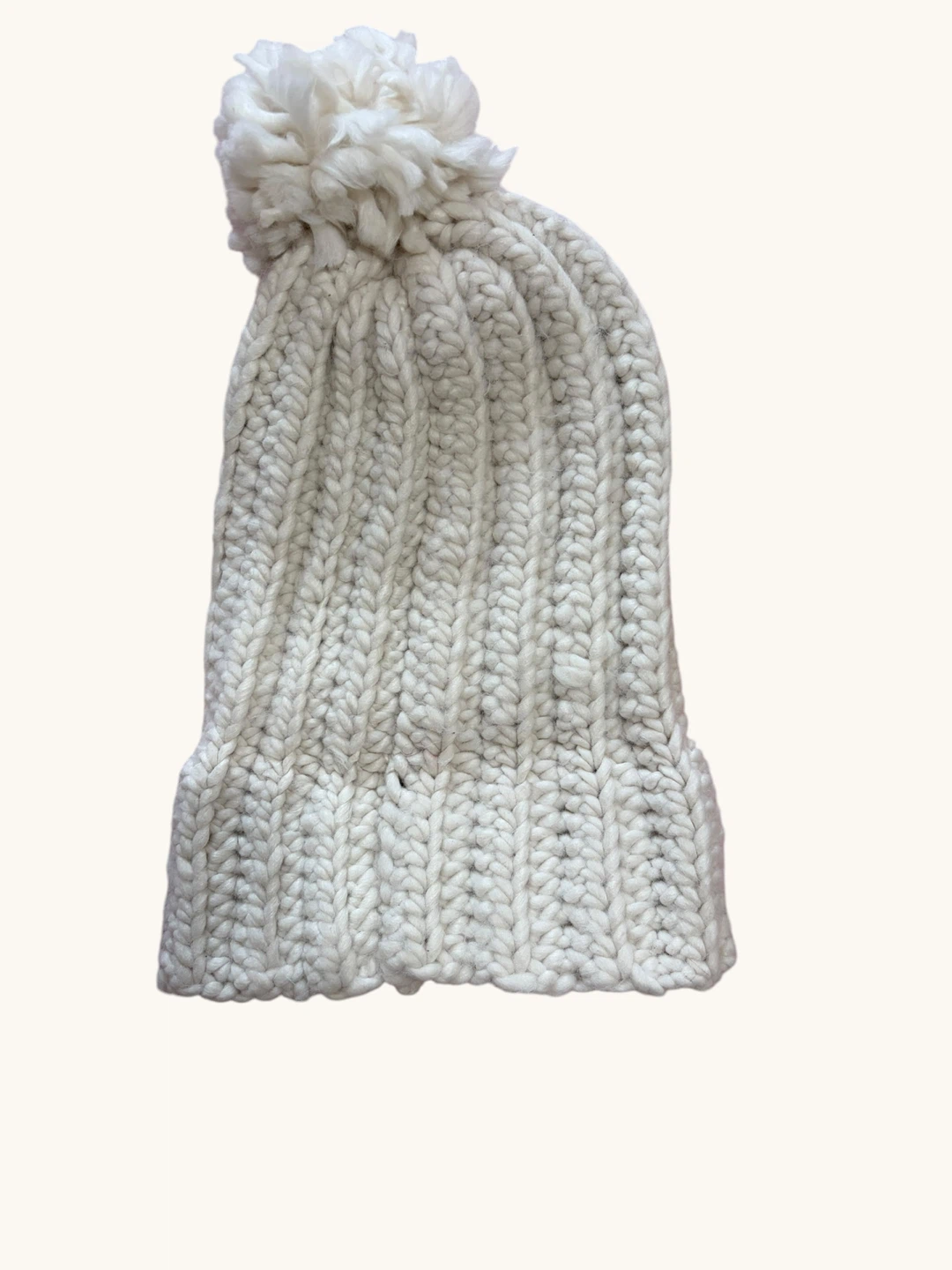 Checkerboard Knit Beanie - photo 2
