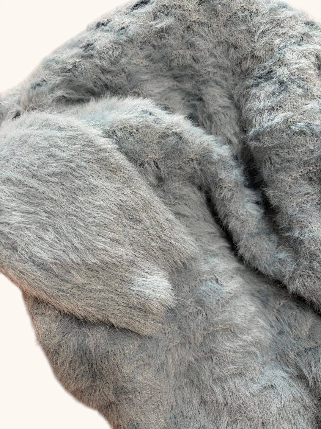 Light Blue Fuzzy Sweater - photo 3