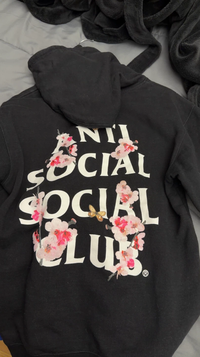 Anti Social Social Club Black Hoodie - photo 2