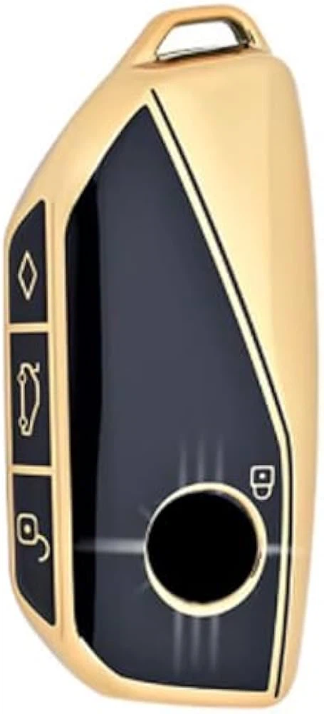 Gold Car Key Fob Case Cover BMW - photo 5