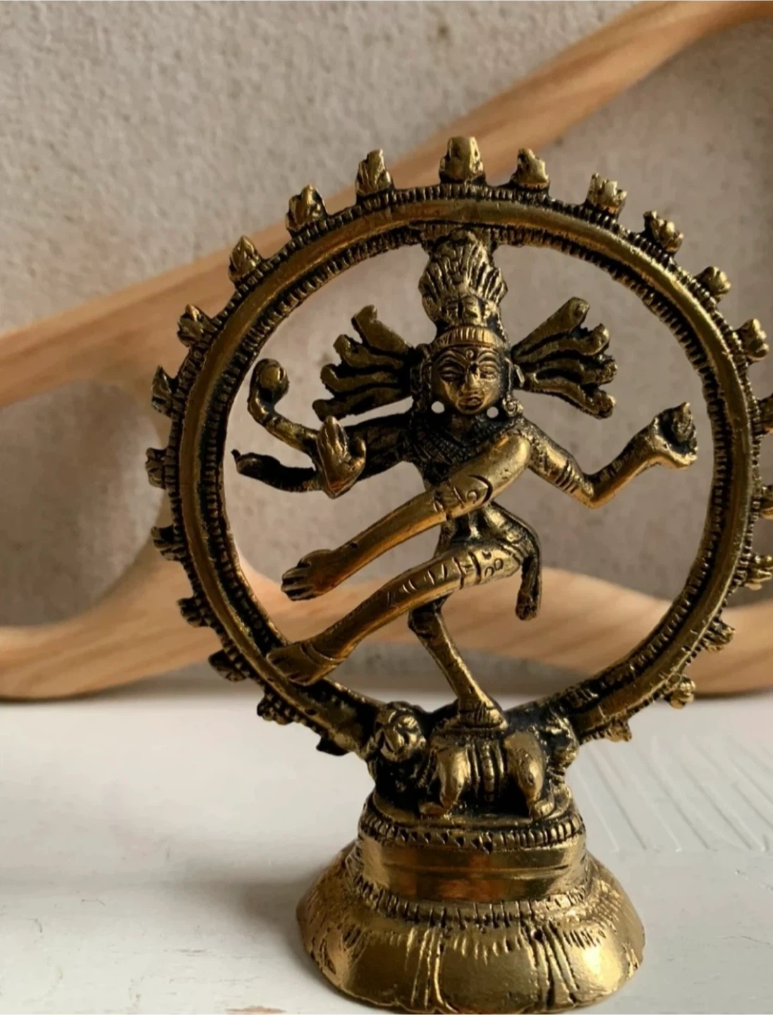 Brass Nataraja Statue - photo 2