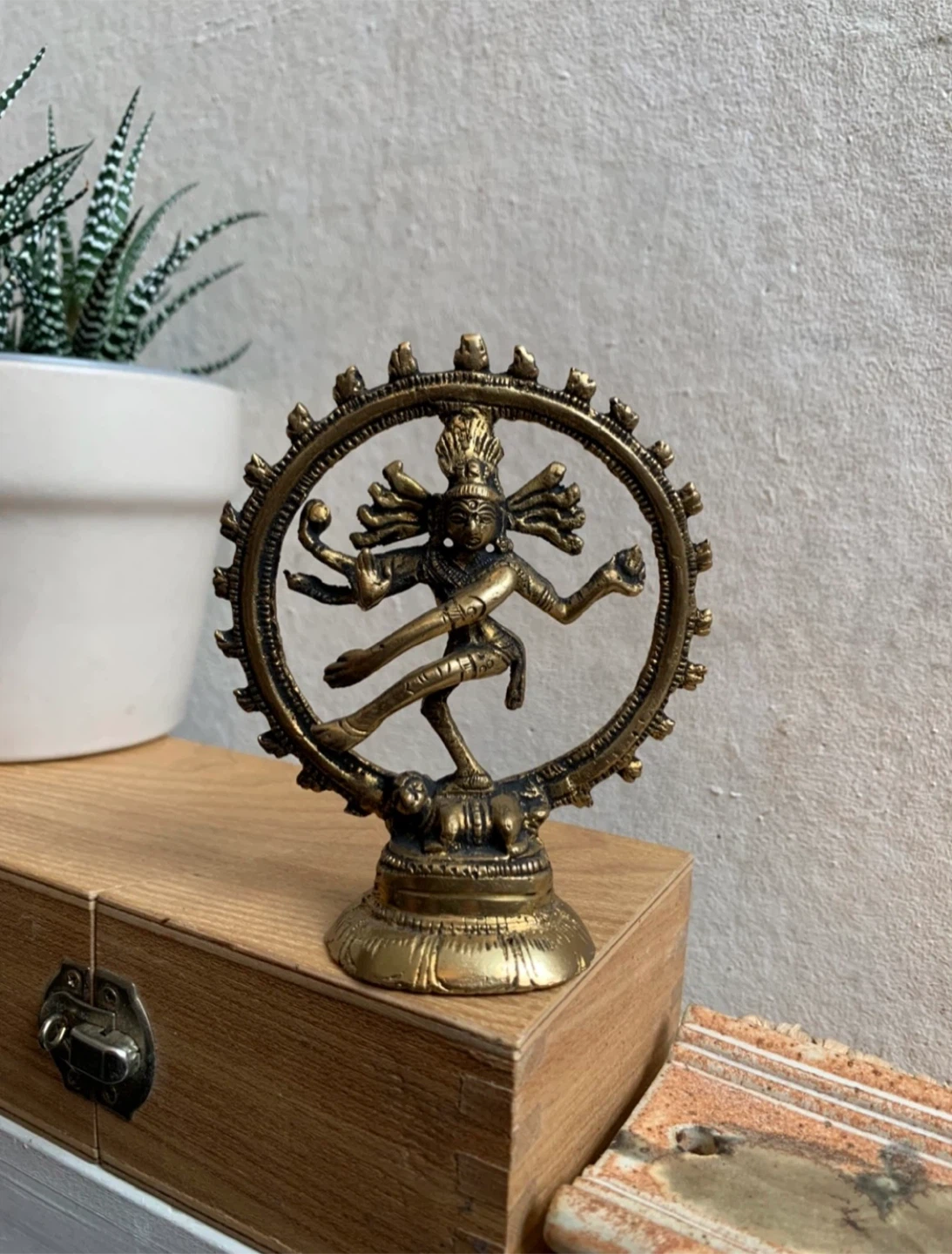 Brass Nataraja Statue - photo 3