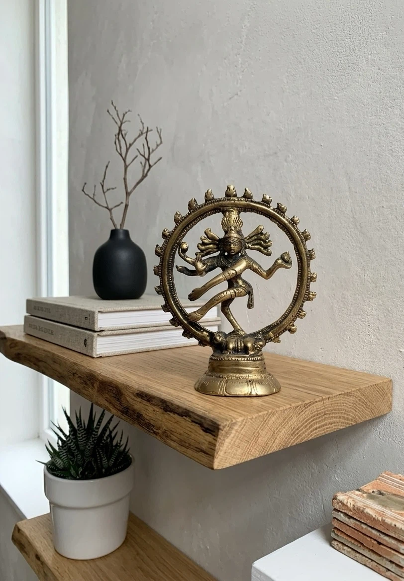 Brass Nataraja Statue - photo 4