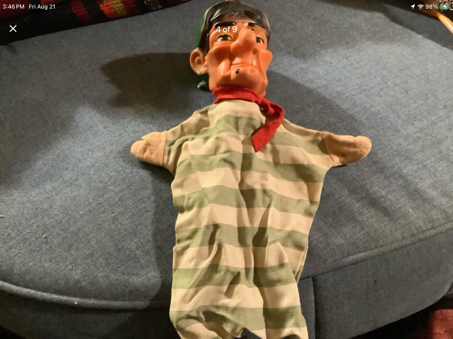 #6 Three Vintage Hand Puppets 🐞 - photo 4