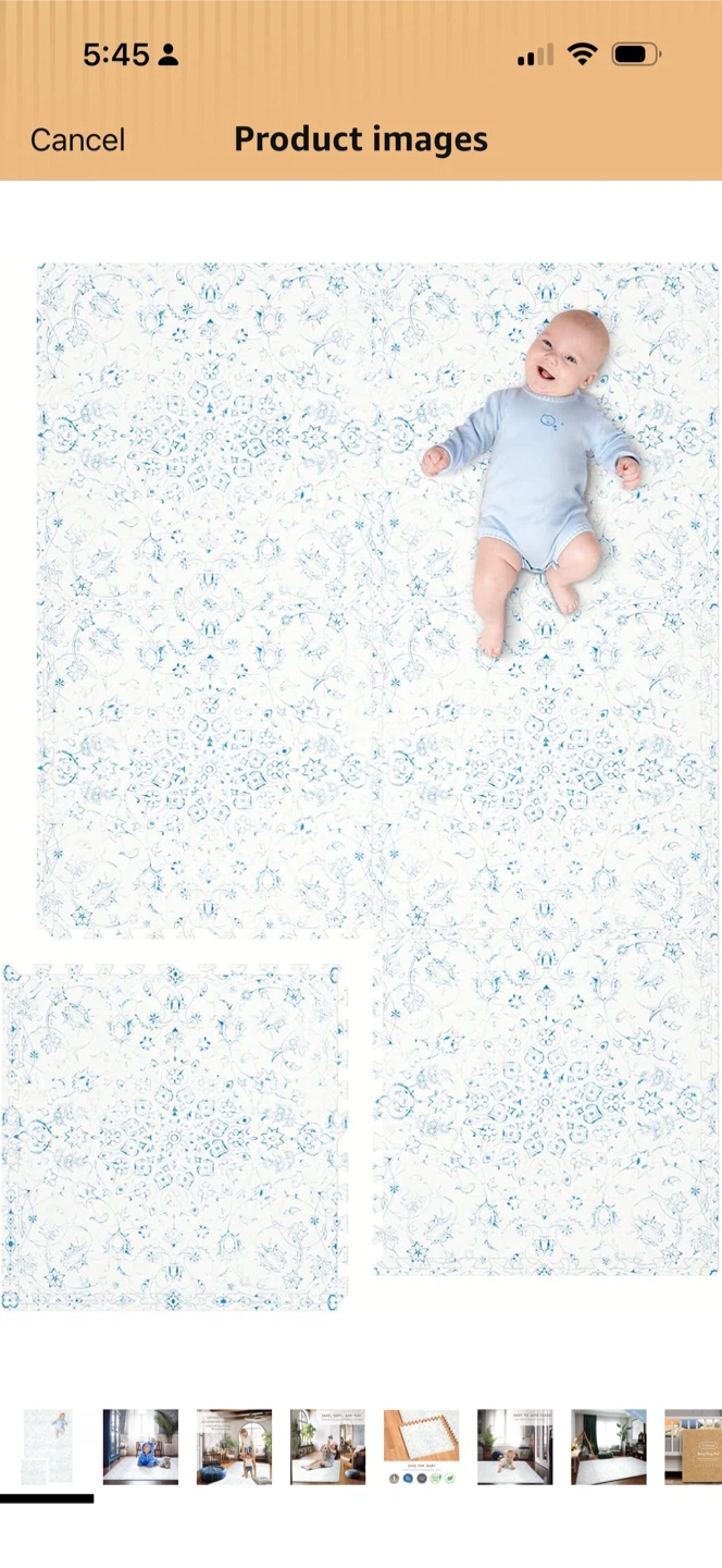 Patterned foam play mat tiles - photo 2