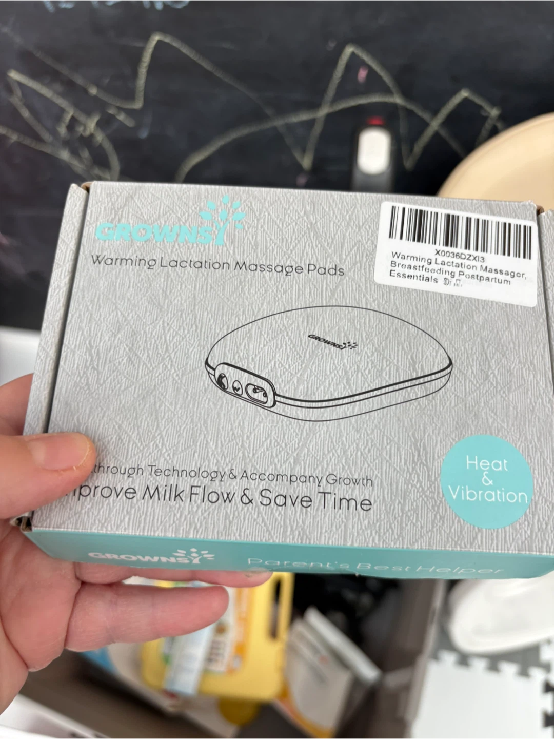 Grownsy Warming Lactation Massage Pads